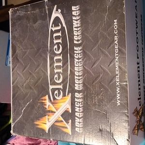 Xelement motorcycle boot. Size 8 men leather